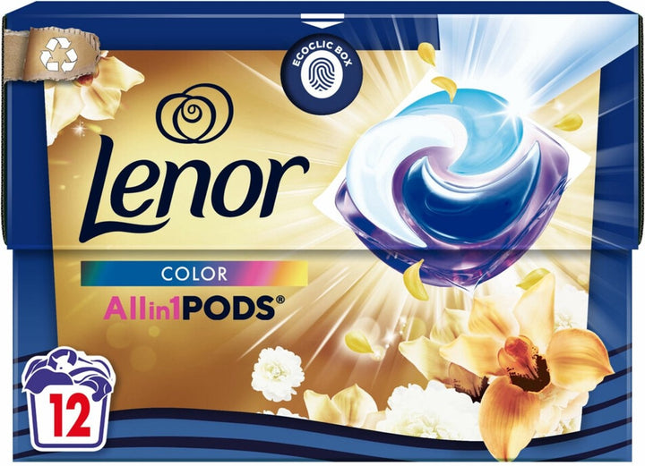 Lenor Waschmittel All-in-1 Pods Golden Orchid 12 Stück - Verpackung beschädigt