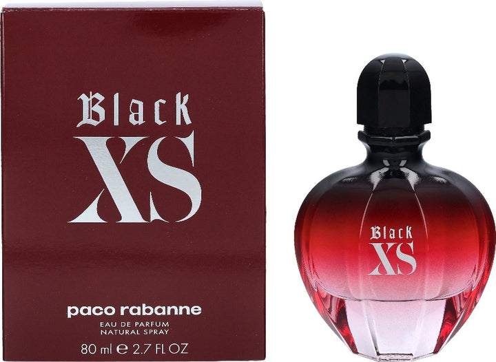 Paco Rabanne Black XS for Her 80 ml Eau de Parfum – Damenparfüm – Verpackung beschädigt