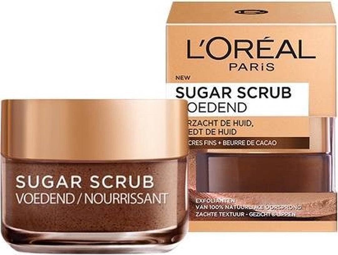 L'Oréal Paris Sugar Scrub Cocoa Butter - Nourishing - Packaging missing