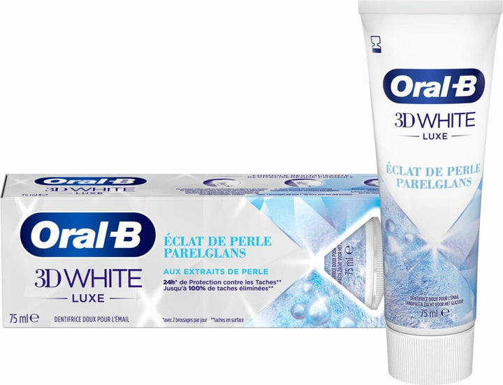 Oral-B Toothpaste 3D White Luxe Pearl Glow 75 ml - packaging damaged