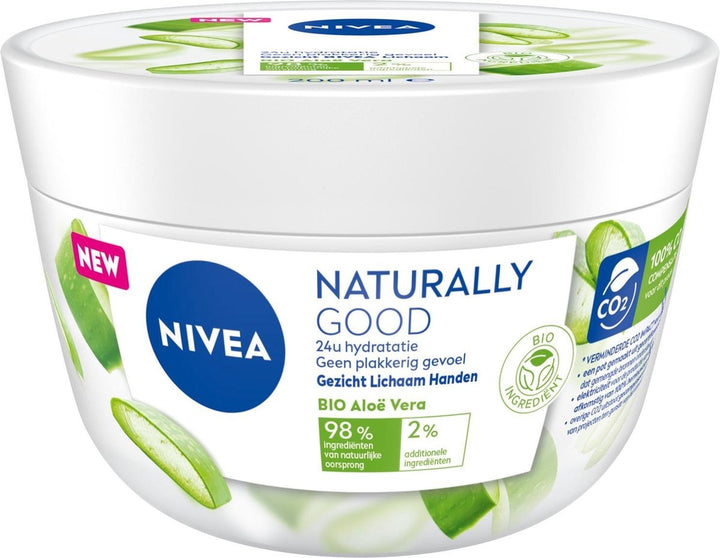 Nivea Naturally Good Cream Aloe Vera 200ml