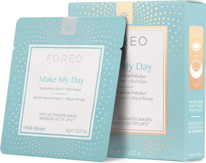 FOREO „Make my Day for UFO“-Gesichtsmaske – Verpackung beschädigt