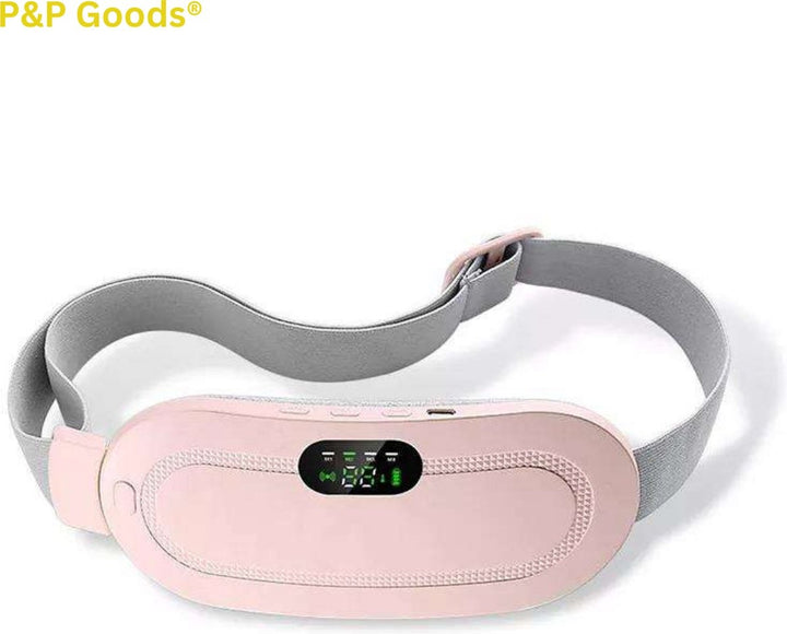 P&amp;P Goods Beautycare - Menstrual Heat Band - Effective Pain Relief - 3 Heat Settings - Heating Band - Latest Vibration Technology - Pro Version - Packaging damaged