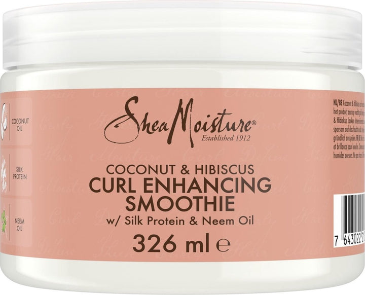 Shea Moisture Coconut &amp; Hibiscus Curl Enhancing Smoothie – 326 ml