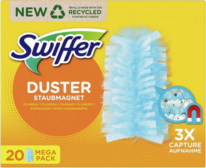 Swiffer Duster Trap &amp; Lock Nachfüllungen 20 Stück – Verpackung beschädigt