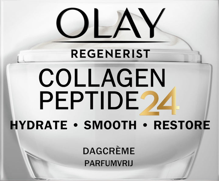 Olay Regenerist Collagen Peptide24 - Day Cream - Fragrance Free - 50ml - Packaging damaged