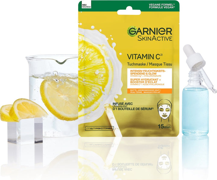 Garnier SkinActive Tissue Face Mask with Vitamin C* - 1 piece