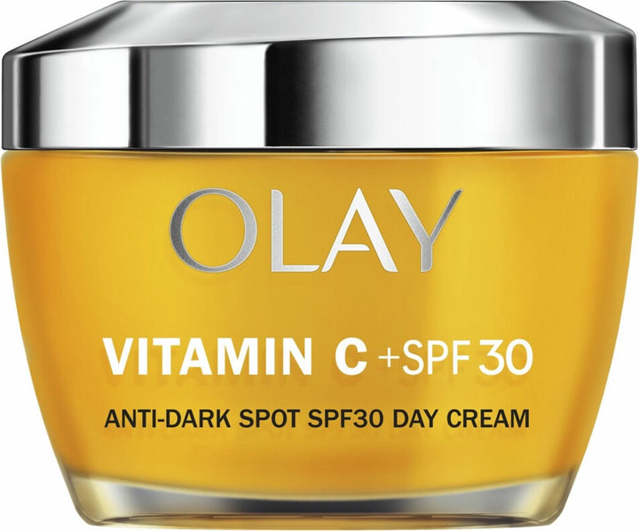 Olay Vitamine C+SPF30 - Anti-Pigmentvlekken - Hydraterende Dagcrème 50ml - Verpakking beschadigd