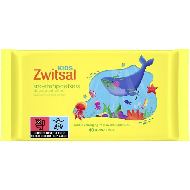 Zwitsal Snoetenpoetsers - Disney Frozen - 40 wipes