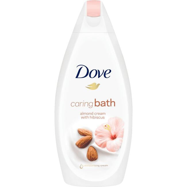 Dove Caring Bath Mandelmilch &amp; Hibiskus Badecreme 450 ml