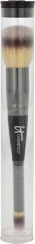 IT Cosmetics Heavenly Luxe™ Complection Perfection Brush - Soft Touch - 2-in-1 Foundation en Concealerkwast - Kwast #7