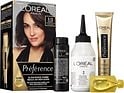 L'Oréal Paris Préférence Intense Cool Dark Brown 3.12 - Permanent Hair Color Damaged packaging