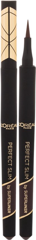L'Oréal Paris Superliner Perfect Slim Brown Eyeliner - 03 Brown - Brown Pen Eyeliner - 4.7ml