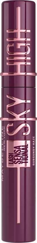 Maybelline New York – Lash Sensational Sky High – Burgundy Haze – Bordeaux – Längen-Mascara – 7,2 ml