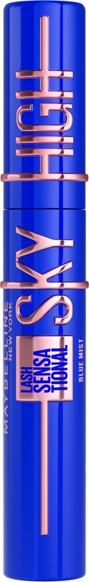 Maybelline New York – Lash Sensational Sky High – Blue Mist – Blau – Mascara für endlose Länge und Volumen – 7,2 ml