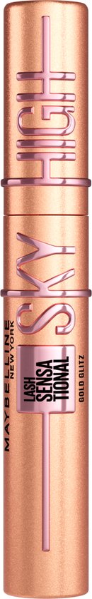 Maybelline New York Lash Sensational Sky High Mascara - RoseGold Glitz - Glitter Topcoat - 7,2 ml
