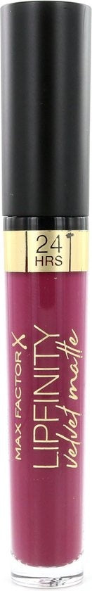 Max Factor Lipfinity Velvet Matte Lippenstift – 005 Matte Merlot Red