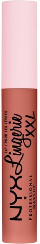 Nyx Professional Makeup Lip Lingerie XXL – Turn On – Matter, nicht abfärbender Lippenstift – Nude