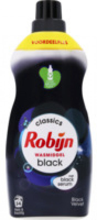 Robijn Klein & Krachtig Black Velvet Vloeibaar Wasmiddel - 1.19 ltr - 34 wasbeurten