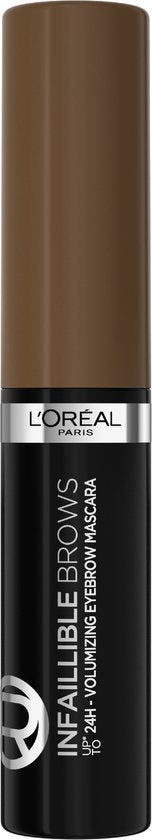 L'Oréal Paris Infaillible up to 24H Brow Mascara - Long Lasting Eyebrow Mascara - Natural result - Vegan - 3.0 Brunette - 5ml