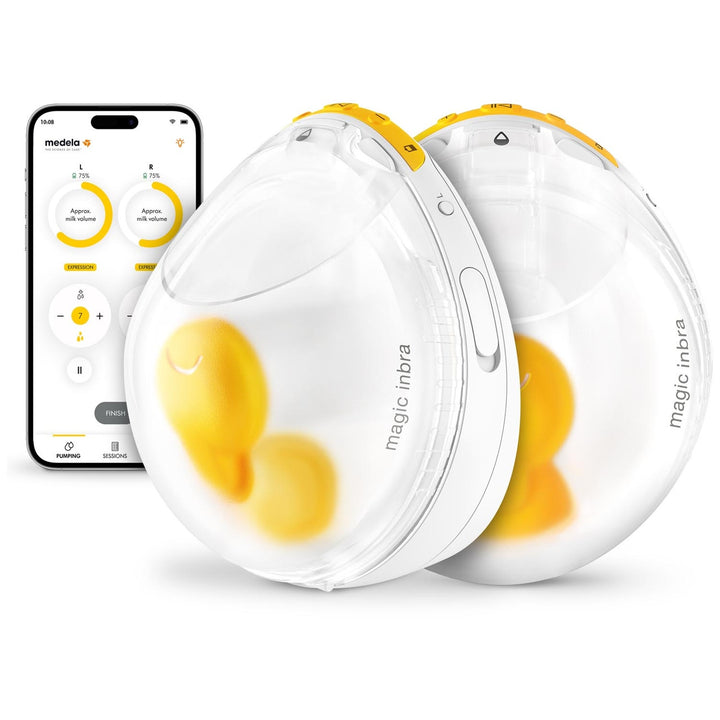 Medela Magic InBra™ - Wireless Breast Pump - Double Electric Breast Pump - Electric Hands-Free Breast Pump /