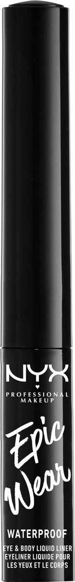 NYX Professional Makeup Epic Wear Eyeliner - Black EWSPLL01 - Zwart