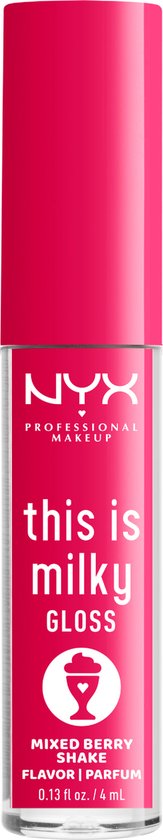 NYX Professional Makeup This Is Milky Gloss – Gemischte Beeren – Lipgloss