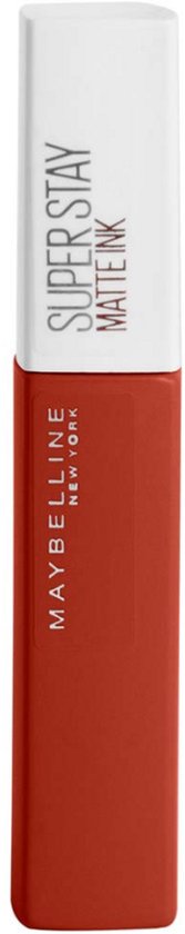 Maybelline New York - SuperStay Matte Ink Lipstick - 117 Ground Breaker - Red - Matte, Long Lasting Lipstick - 5 ml