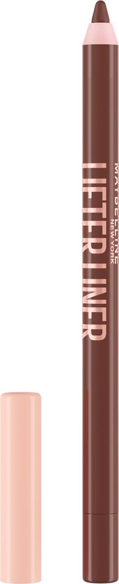 Maybelline New York Lifter Liner Cross The Line Lipliner mit Hyaluronsäure – Braun – 1.2GR