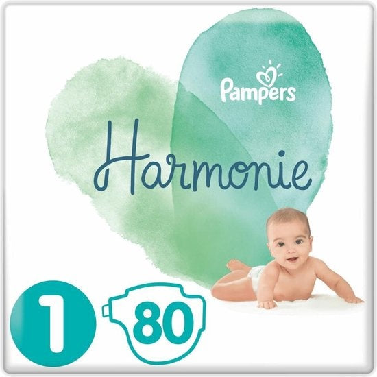 Pampers Harmonie / Pure Size 1 (2-5kg) 160 Diapers