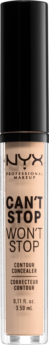 Nyx Professional Makeup Can't Stop Won't Stop Concealer – Vanille – Hell
