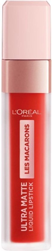 L'Oréal Paris Les Macarons Long Lasting Matte Lipstick - 832 Strawberry Sauvage - Pink - 6.7 ml