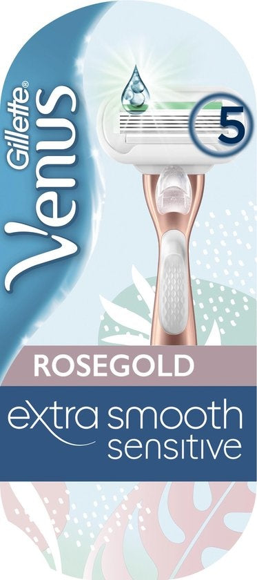 Gillette Venus Extra Smooth Sensitive - Rose Gold Shaving System