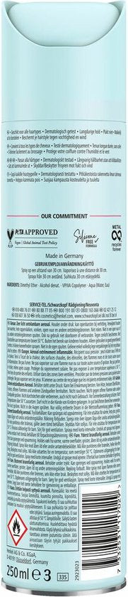 Taft Hairspray Ultra Pure Hold 250 ml