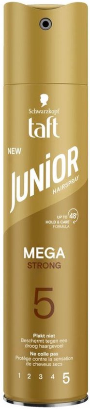 Taft Junior Hairspray Mega Strong - 250 ml