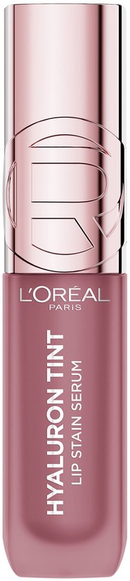 L'Oréal Paris Hyaluron Tint Lipstain - Langdurig hydraterend serum - 12 uur gewichtloze kleur - 217 Smoky Mauve