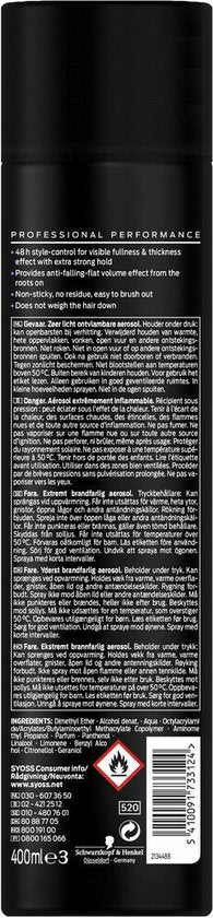 Syoss Styling Haarspray Full Hair 5 - 400 ml