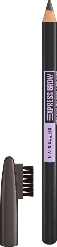 Maybelline New York - Express Brow Shaping Pencil - 05 Black Brown - Zwart