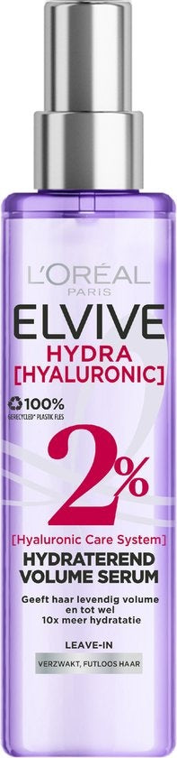 L'Oréal Paris Elvive Hydra Hyaluronic Spray – Feuchtigkeitsspendend mit Hyaluronsäure – 150 ml