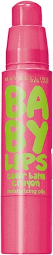 Maybelline - Babylips Color Balm Crayon - 15 Strawberry Pop - Lipbalm