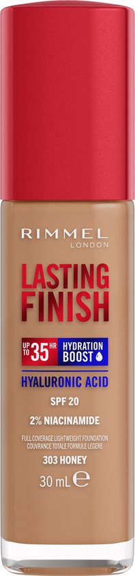 Rimmel Lasting Finish 35HR Liquid Foundation - 303 Honey - 30 ML