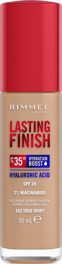 Rimmel Lasting Finish 35HR Flüssig-Foundation – 103 True Ivory – 30 ml