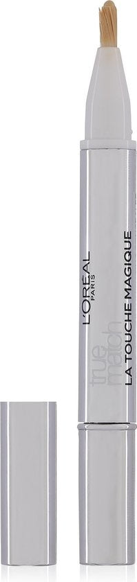 L'Oréal Paris True Match Touche Magique - DW1-2 Ivory Beige - Concealer en Oogcrème in 1, Verrijkt met 0,5% Hyaluronzuur