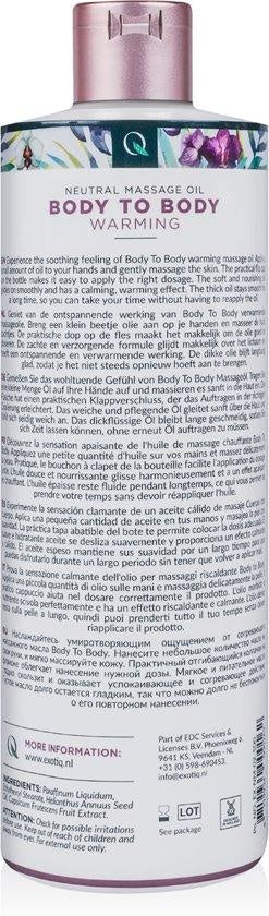 Exotiq Verwarmende Massageolie - 500 ML