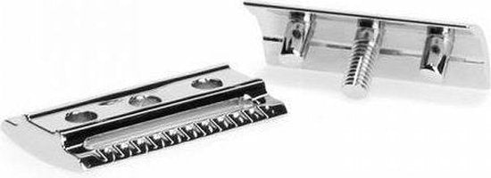 Muhle Double Edge Safety Razor Classic Razor - Chrome - Closed Comb