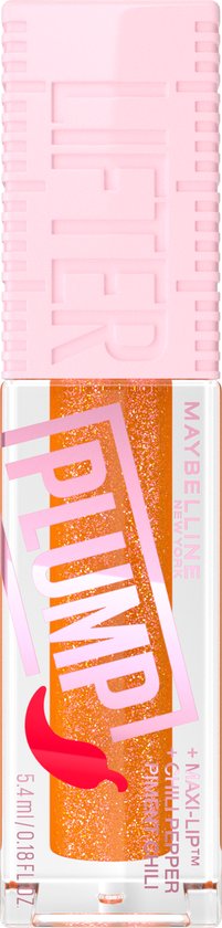 Maybelline - Lifter Plump - Lipgloss - 008 Hot Honey - 5,4 ml