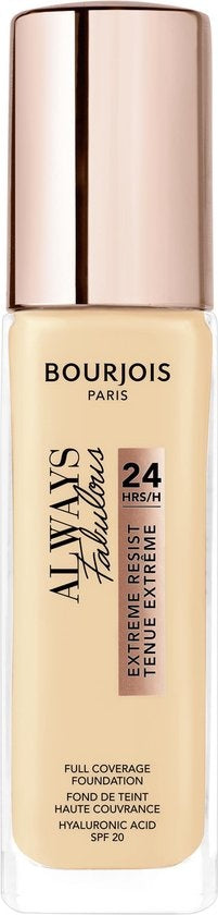 Bourjois Paris Always Fabulous Foundation - 120 Light Ivory