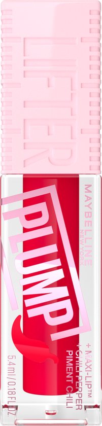 Maybelline - Lifter Plump - lipgloss - 004 Red Flag - 5,4 ml