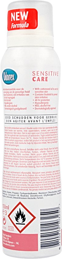 Odorex Deo Spray - Sensitive Care - 150 ml