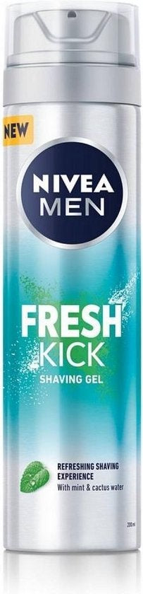 Nivea Men Fresh Kick Shaving Gel 200ml